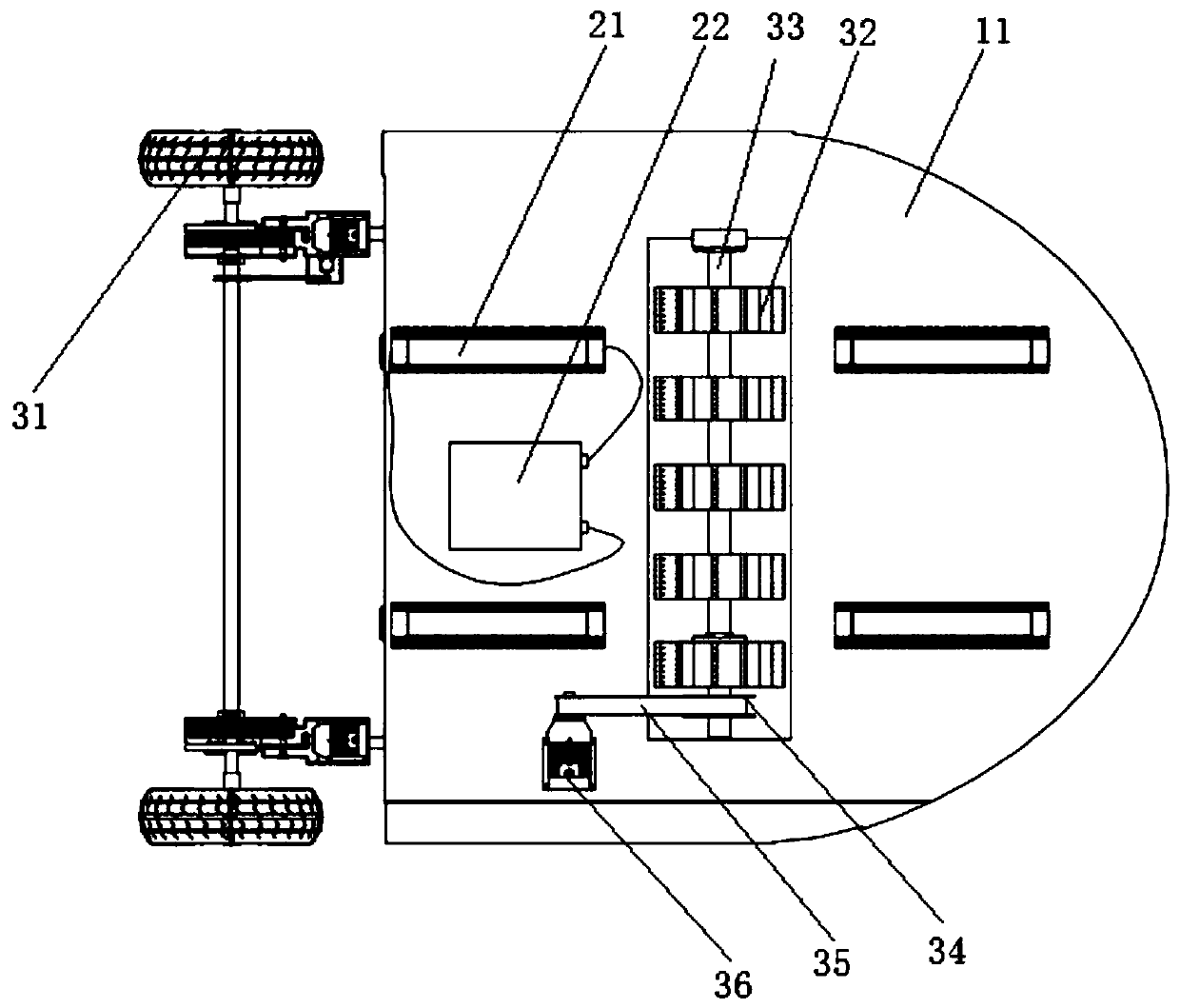 Hand-push double-tooth multi-function ice breaker