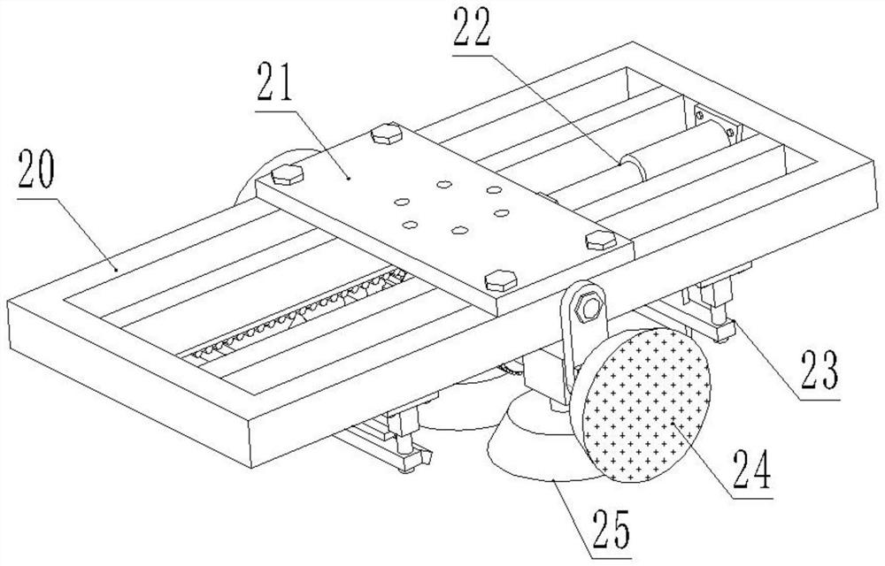 Automatic production system for reinforced concrete prefabricated cover plate