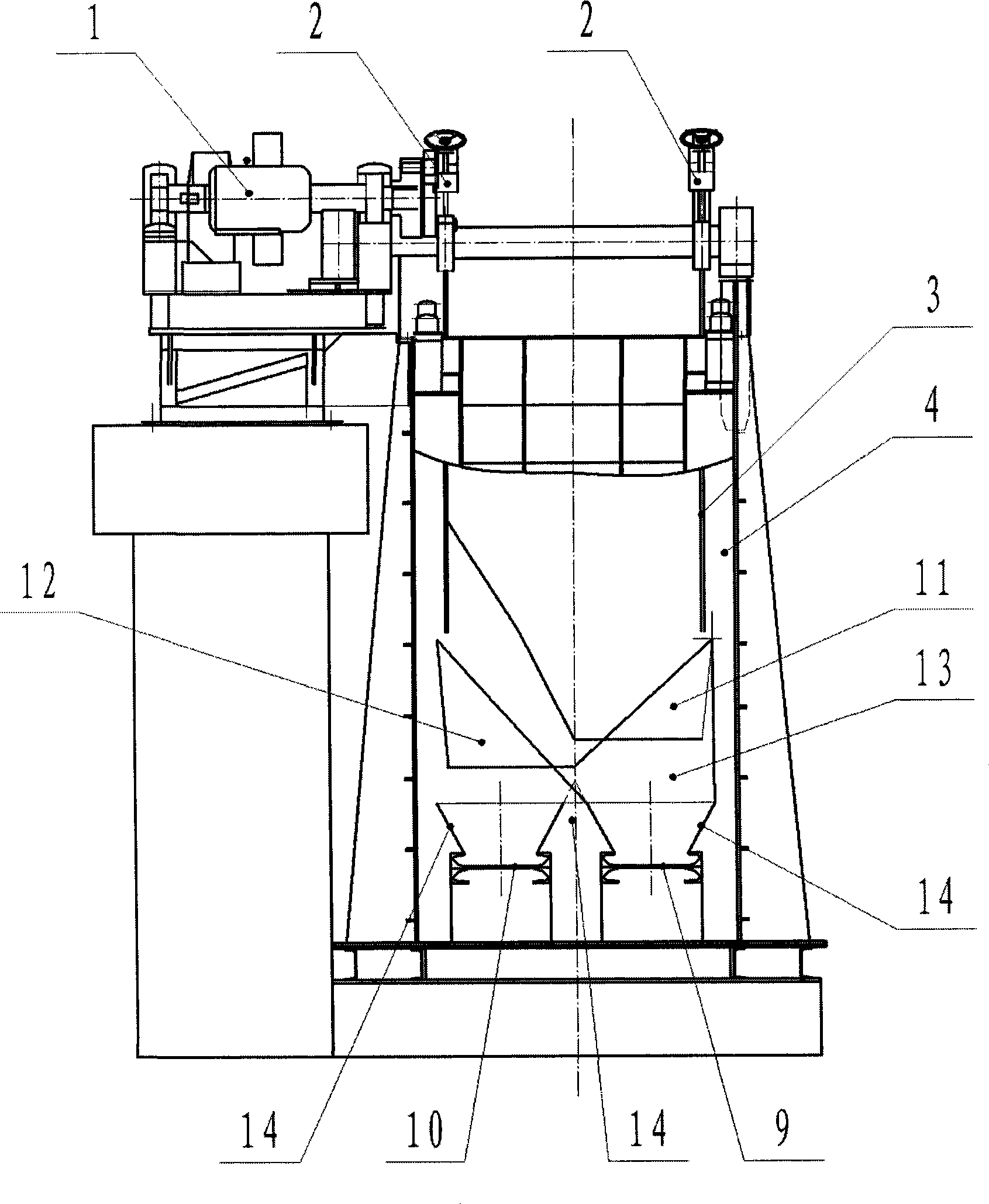 Down-hole mechanical movable-sieve jig