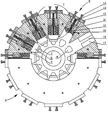 A feed extruder mold