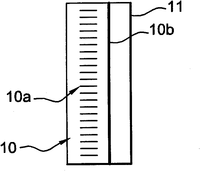 Device for analysing the surface of a substrate