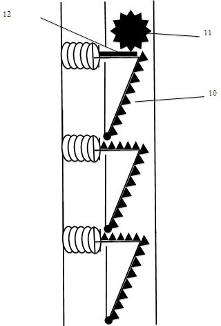 Lifting type movable three-dimensional parking equipment without external force