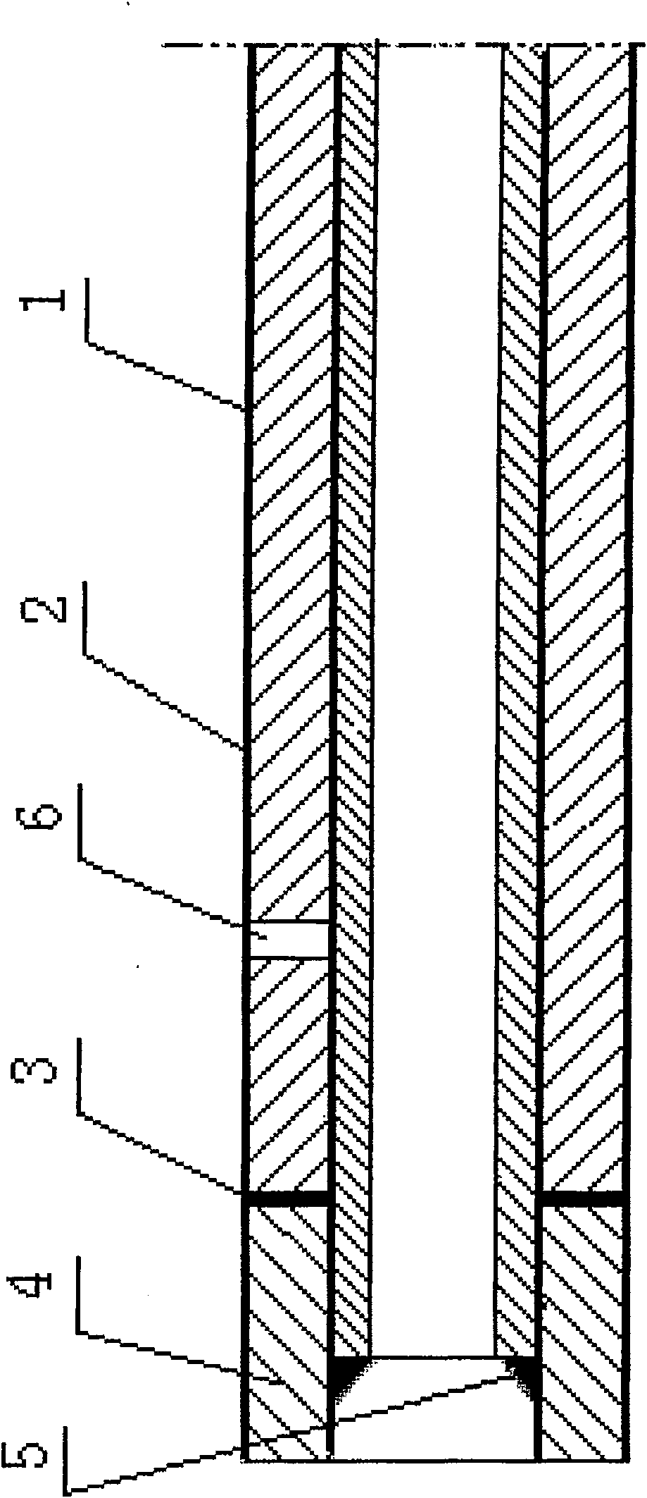 Novel dual metal composite pipes and preparation method