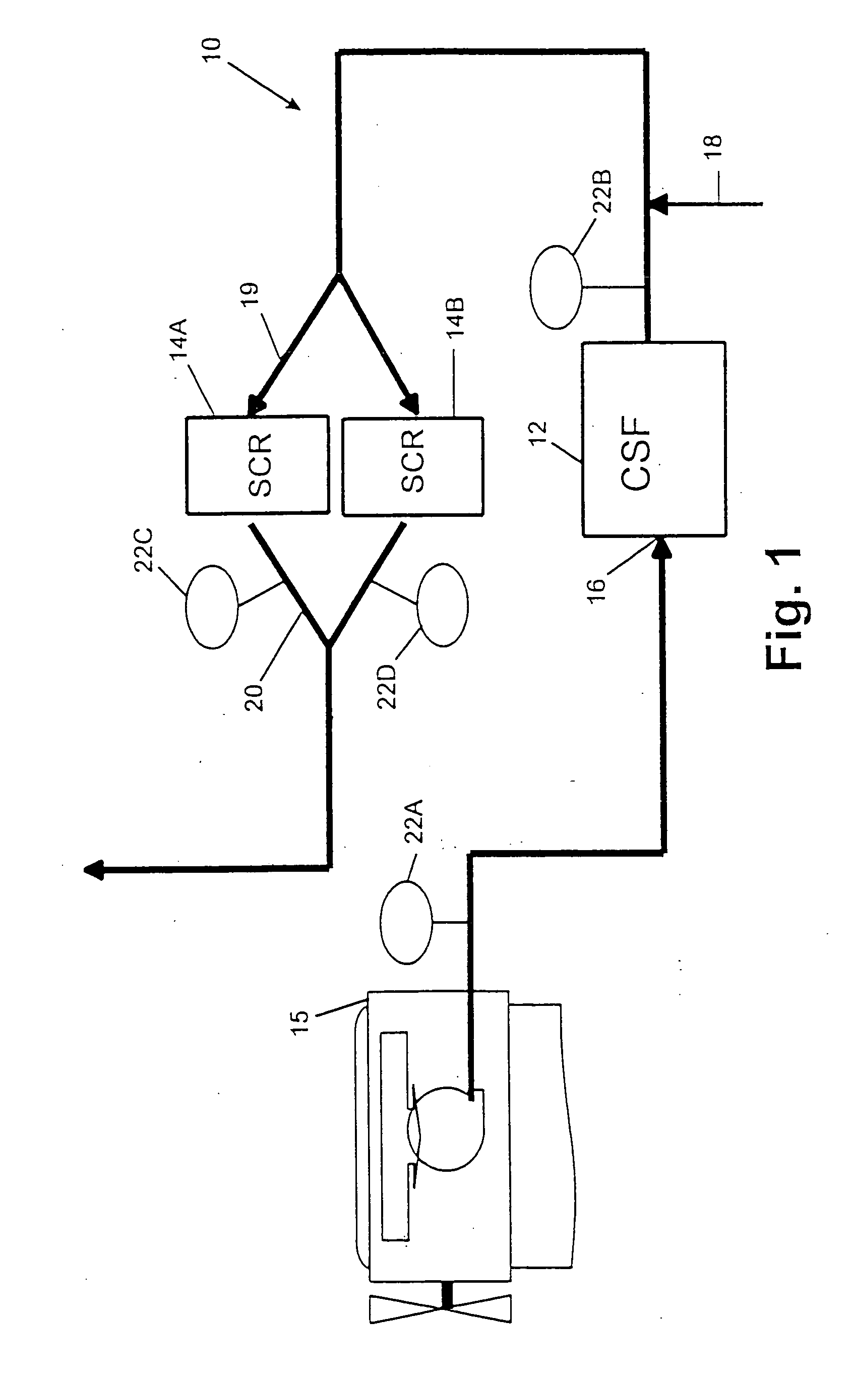Exhaust system for enhanced reduction of nitrogen oxides and particulates from diesel engines