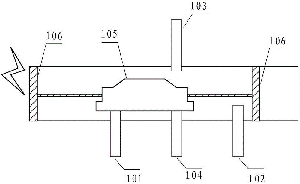 Four-way reversing valve and outdoor unit of air conditioner system