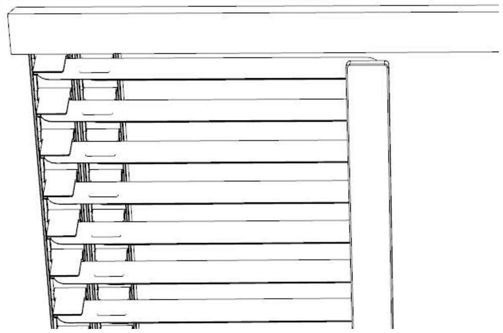 Two-section folding blinds for easy removal and cleaning