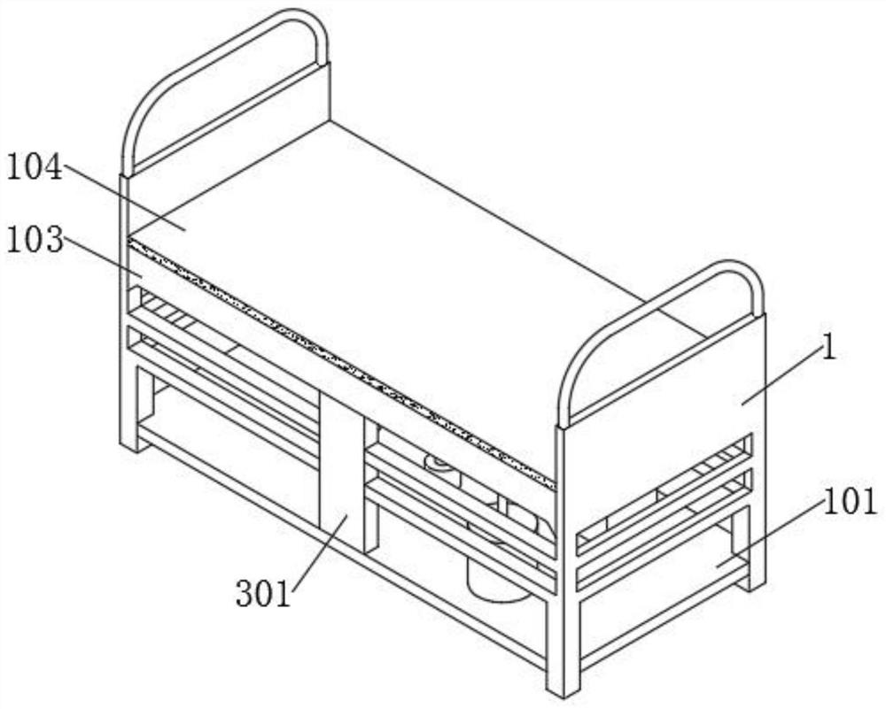 Portable turning-over tool for postoperative patient recovery and using method thereof