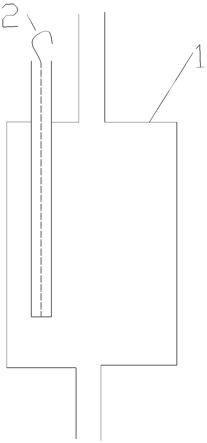 A thermal perfusion direct temperature measurement drainage tube set