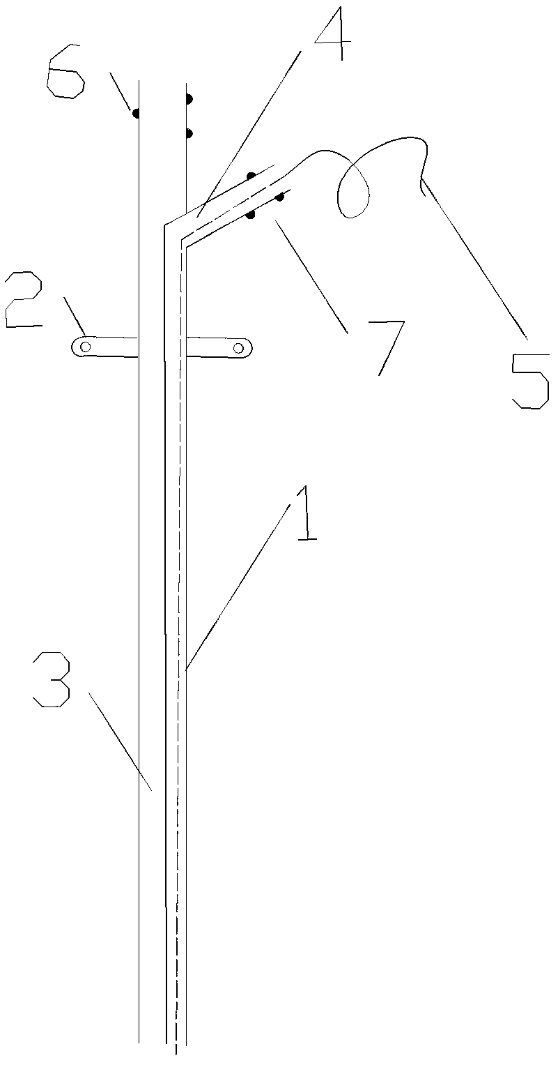 A thermal perfusion direct temperature measurement drainage tube set