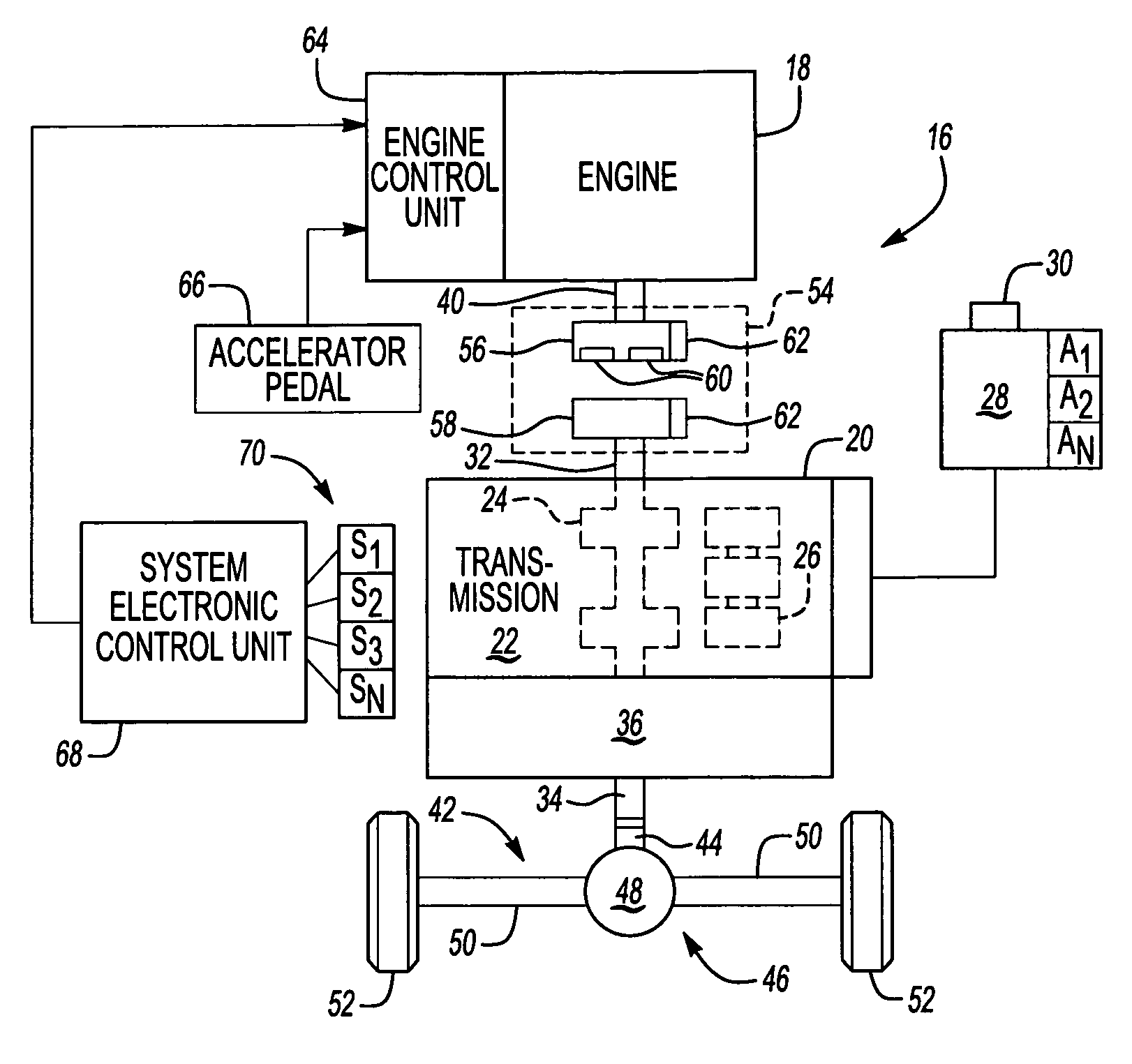 Centrifugal clutch assembly with dedicated maneuvering mode
