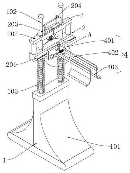 Eyelid opening device for ophthalmic nursing