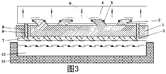 Manufacturing equipment and manufacturing method of back-sided crossed dovetail grooves of tiles