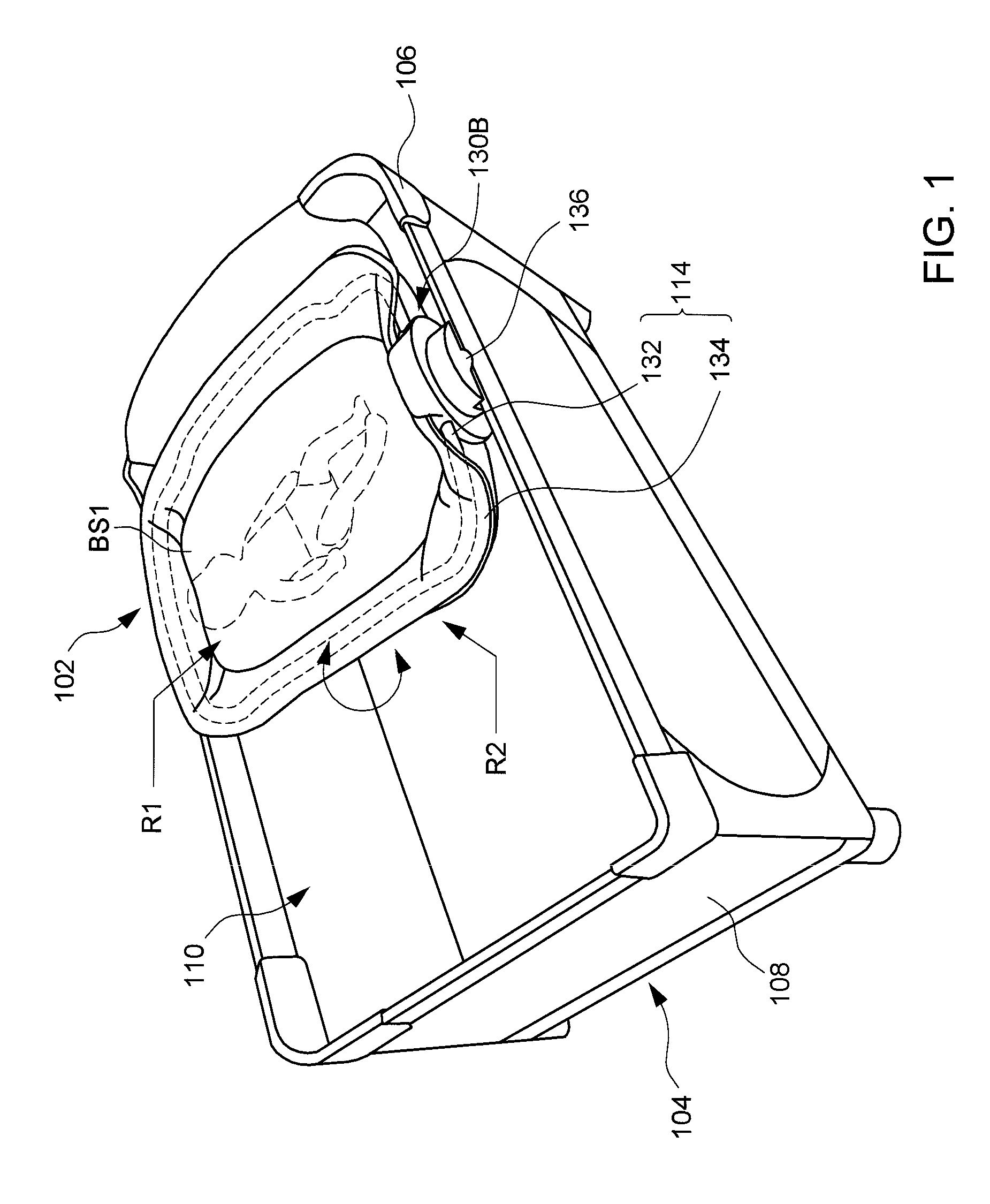 Child holding accessory suitable for use with a play yard