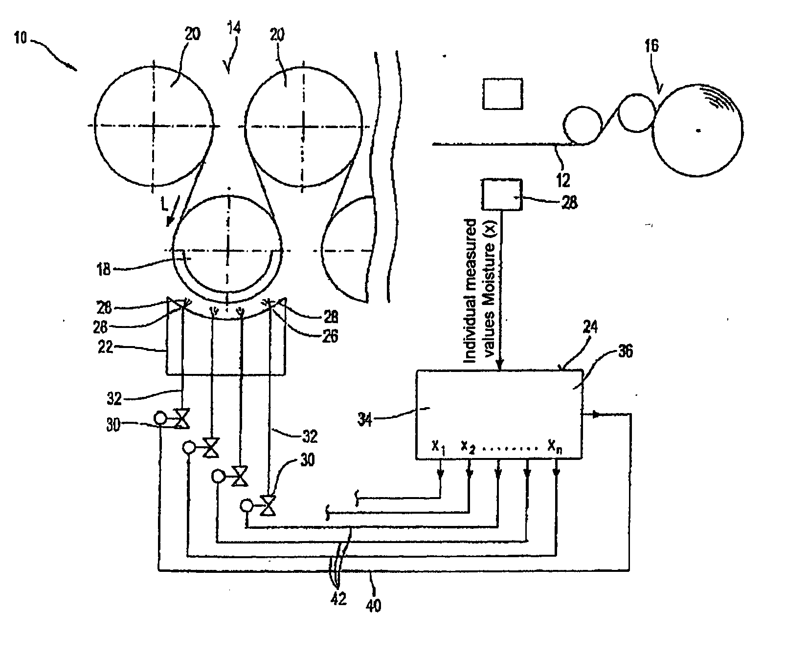 Equipment and method for producing and/or treating a fibrous web