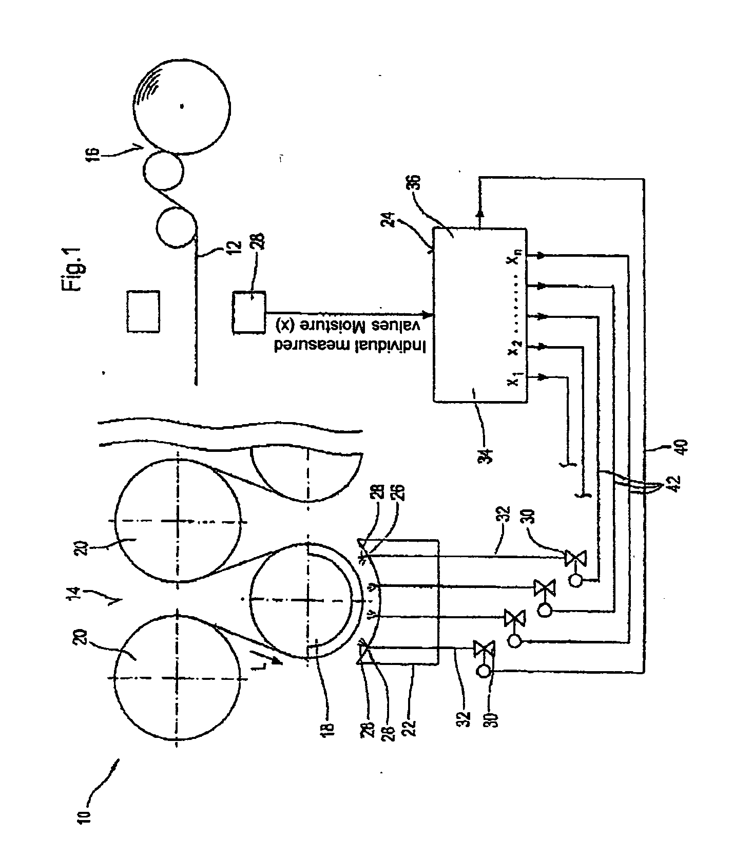 Equipment and method for producing and/or treating a fibrous web