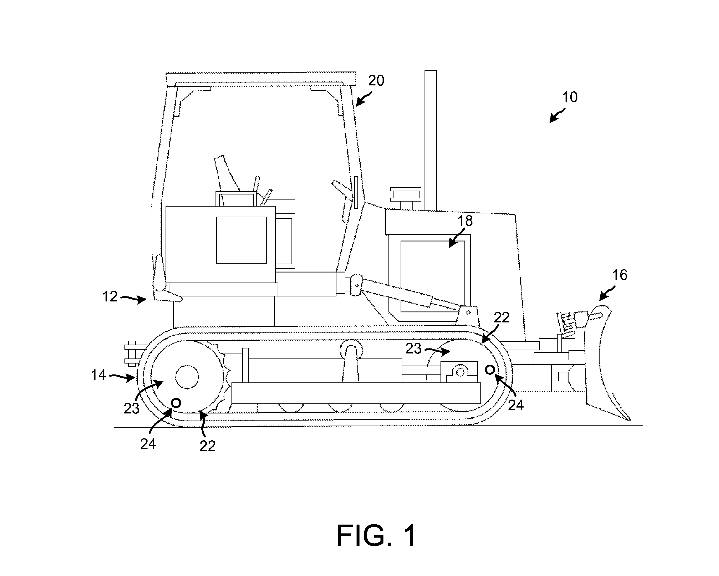 Liquid level detection system for a driveline component