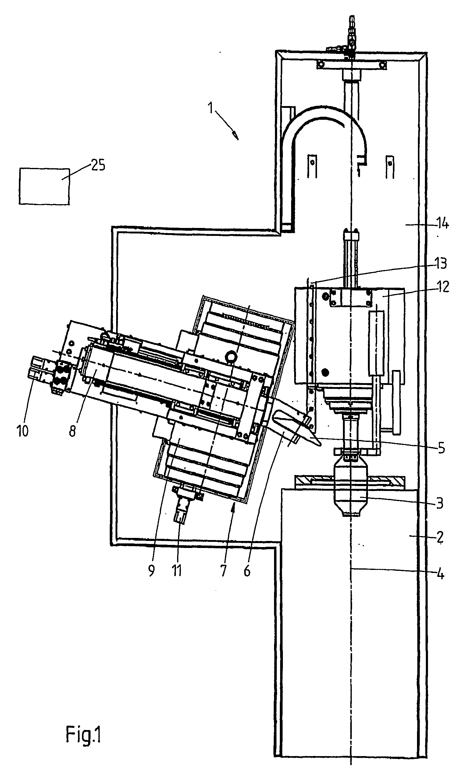 Method and forming machine for deforming a workpiece