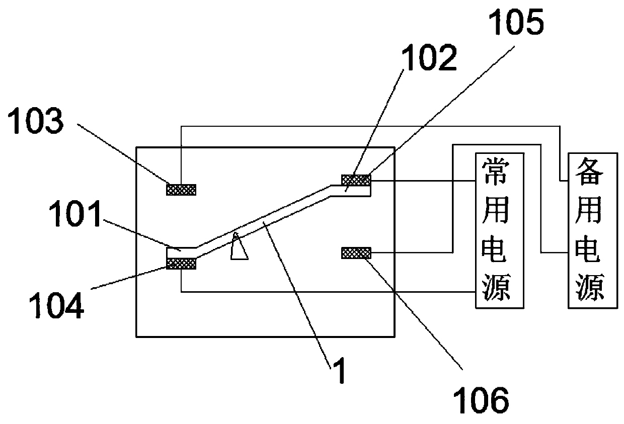 Power-off non-stop method of rotor spinning machine and device applying method