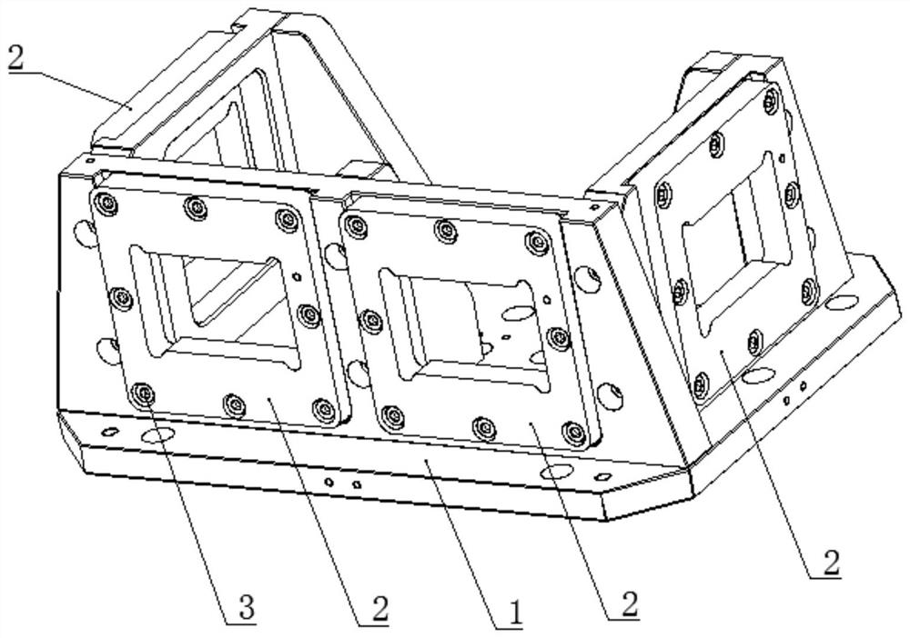 Universal vibration clamp and vibration test method