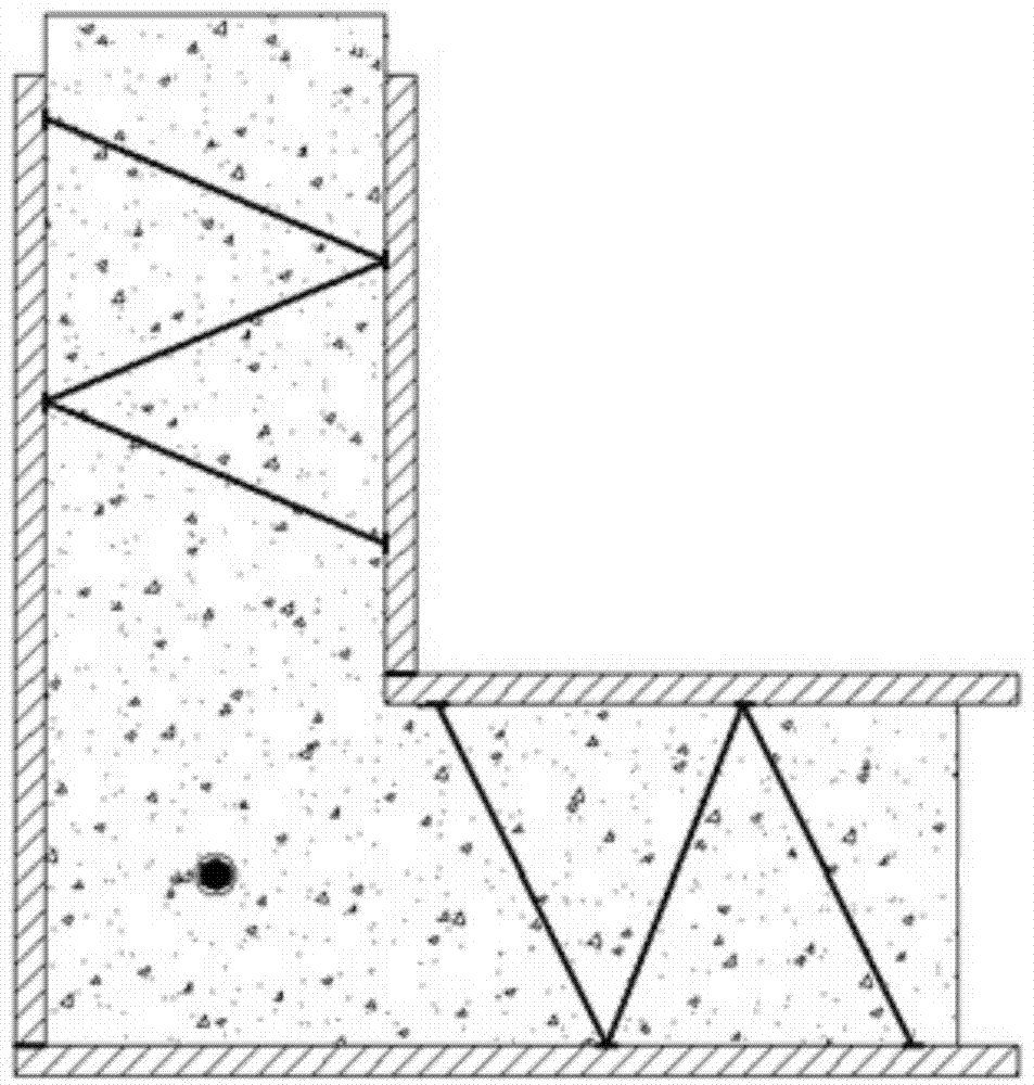 Heat-preserving load-bearing building block with light ecological material filled in high performance cement mortar plate