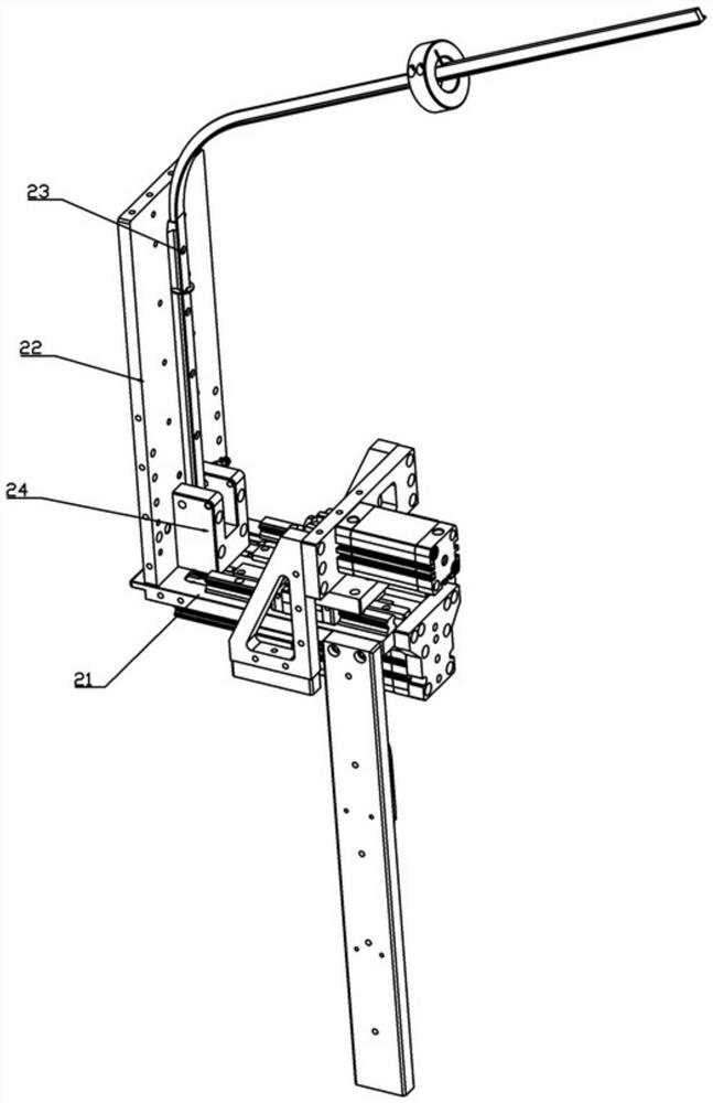 Automatic mounting device and method for C-shaped clamp spring of automobile EPB