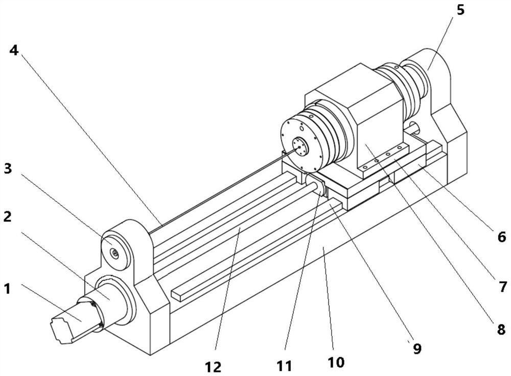 Multi-cutter progressive turning machine tool of slender shafts