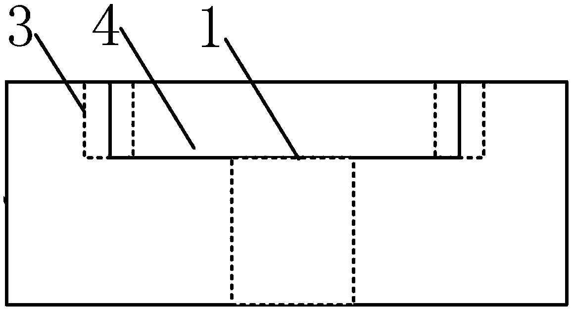 A processing method and device for a bearing level block