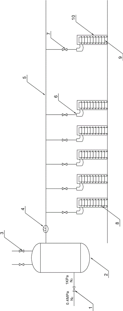 Leakage detection method for waste heat recovery device of ascension pipe of coke-oven raw gas