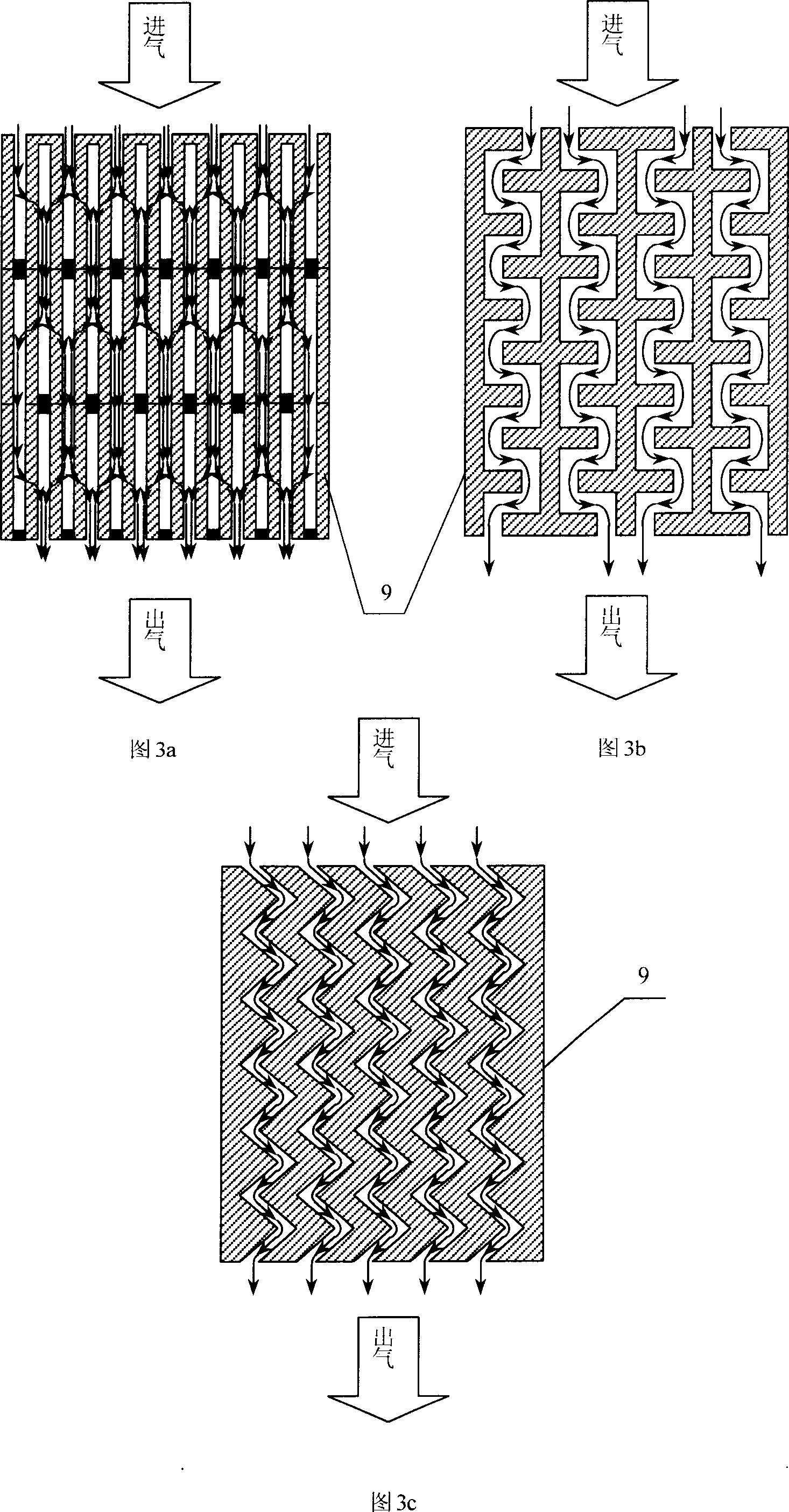 Carbon black filtering and electric direct-heating type regeneration device for diesel truck