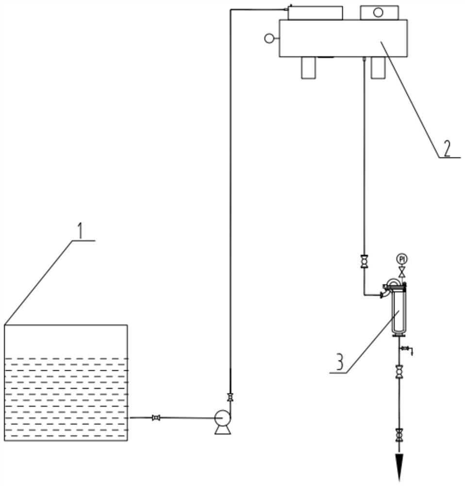 Pretreatment process and equipment for squeezed crude oil