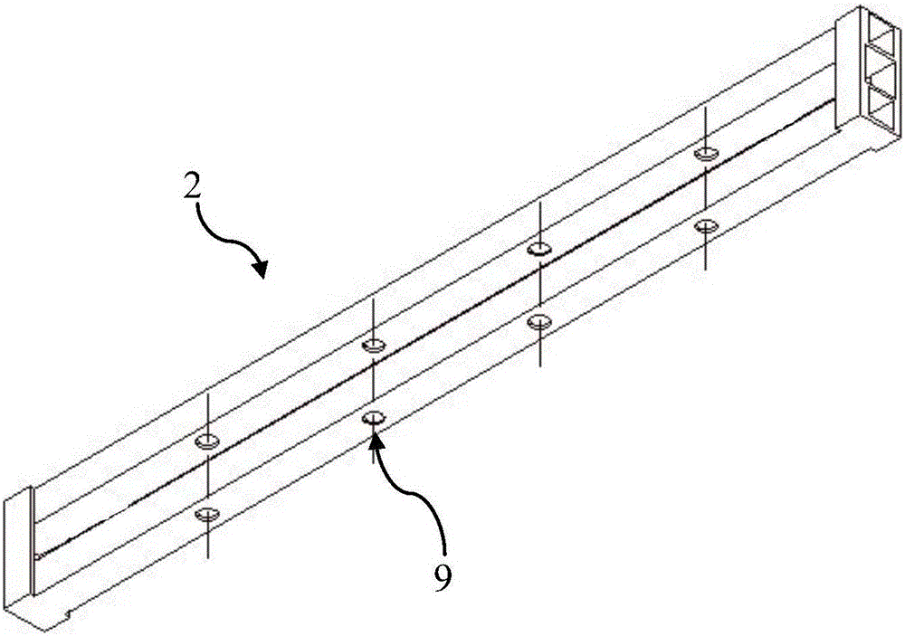 Sand core assembling clamp for removable-flask molding and using method of sand core assembling clamp