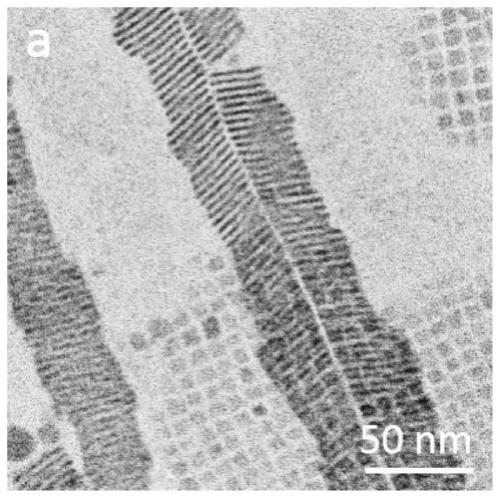 A kind of perovskite nano sheet material and its preparation method and application