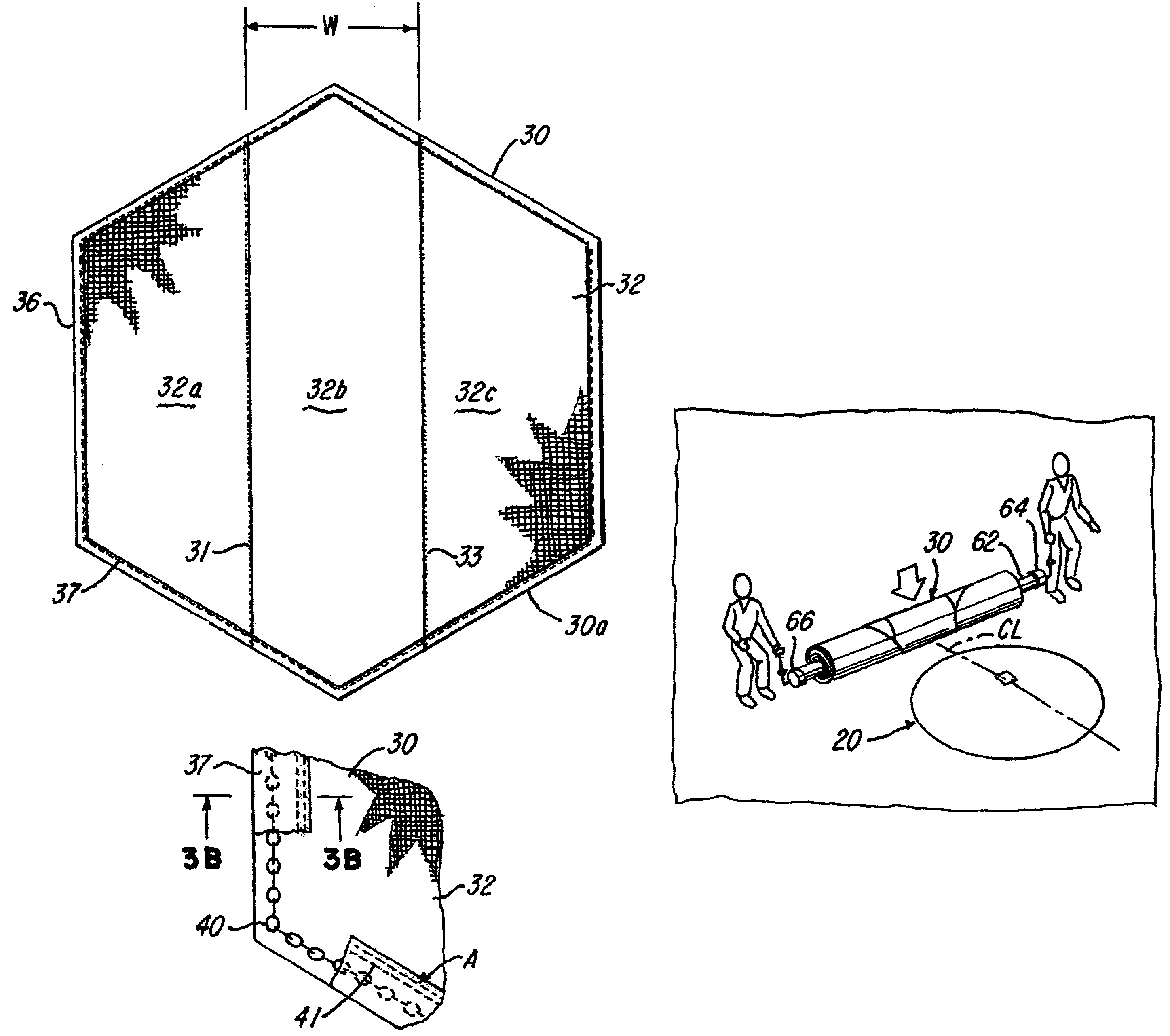 Method for protecting at least one baseball area of a baseball playing field