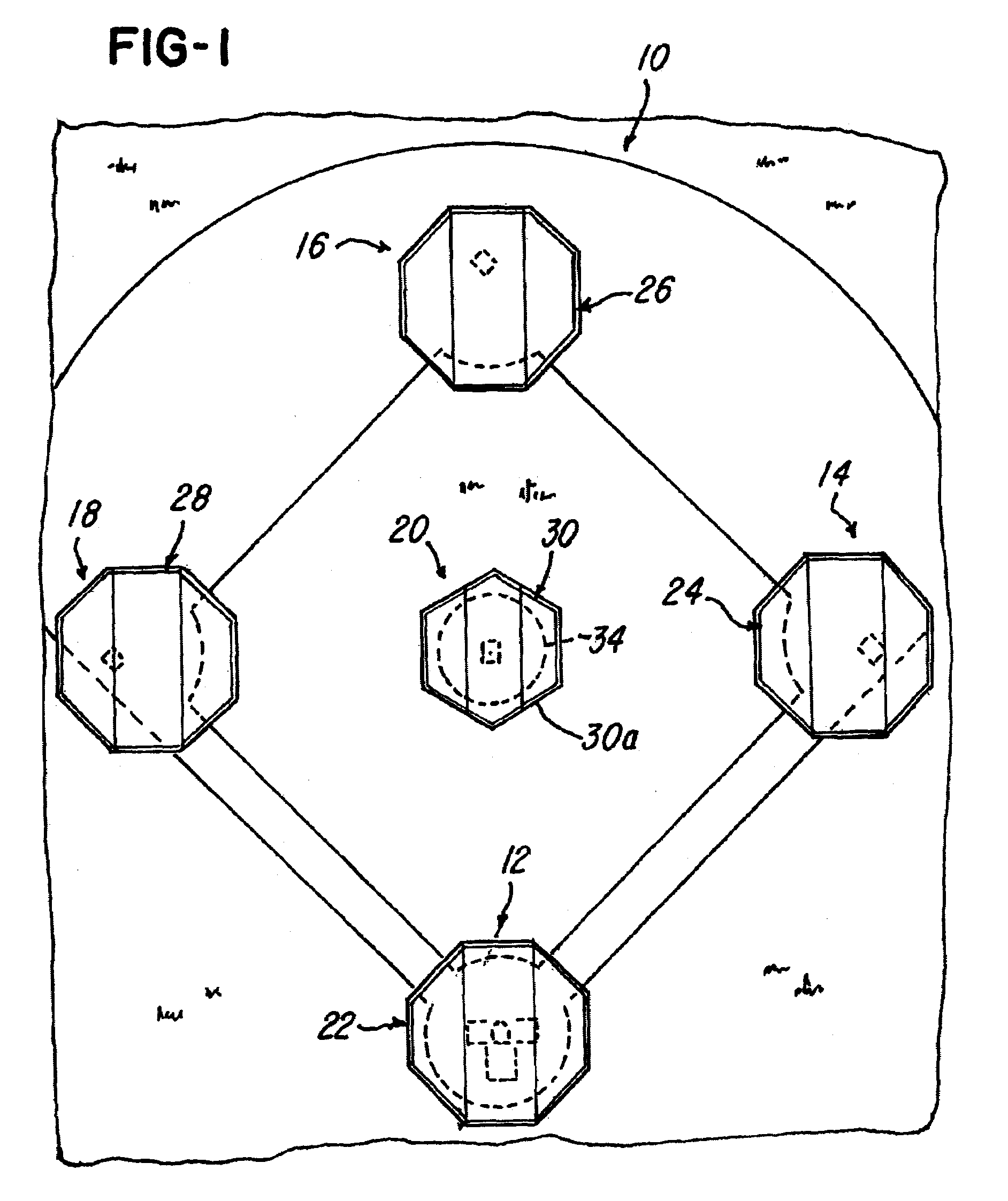 Method for protecting at least one baseball area of a baseball playing field