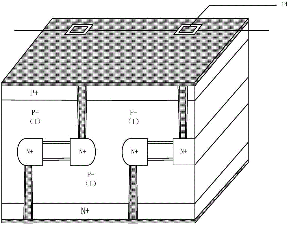 Internal gate type MOS