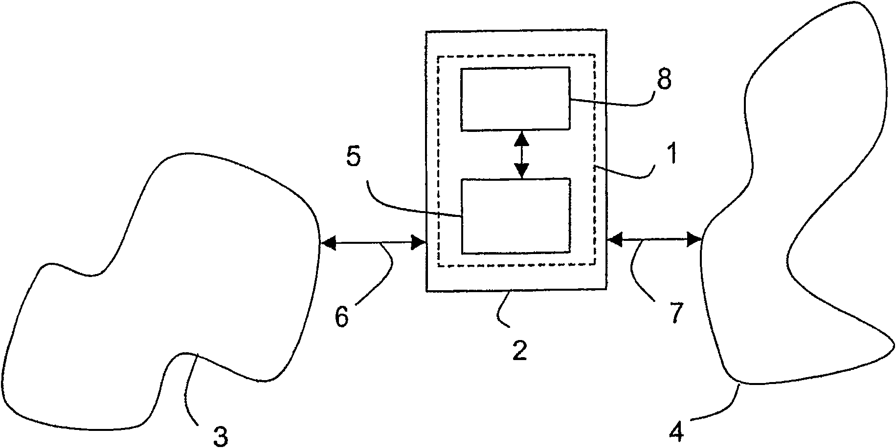 Device for managing data filters