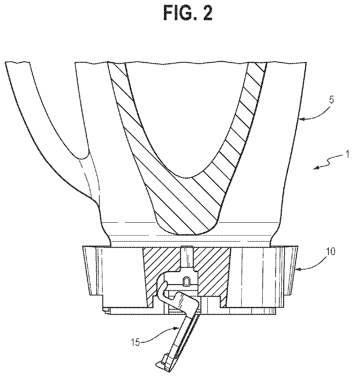 Locking blade base