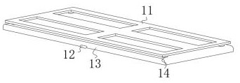 Heat dissipation device of variable frequency driving module of variable frequency air conditioner