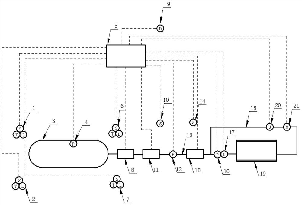 Detection system and detection method for hydrogen leakage of fuel cell vehicle