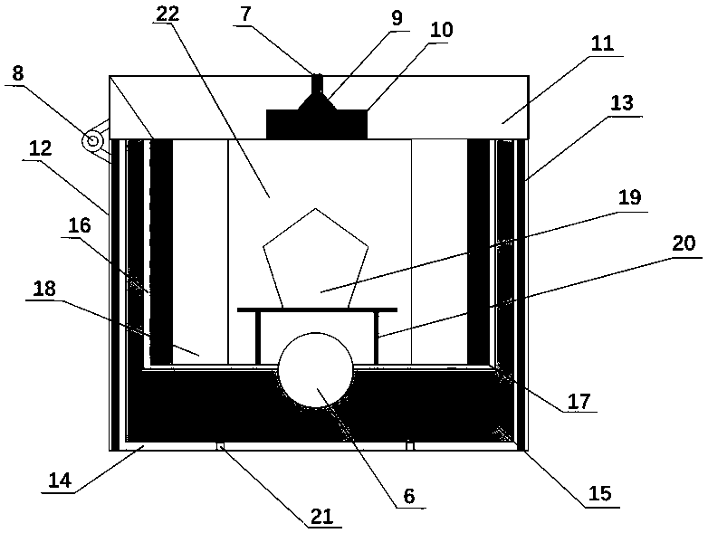 High-precision explosion-proof detection integrated device