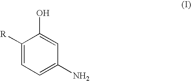 M-aminophenol derivatives and coloring agents containing them