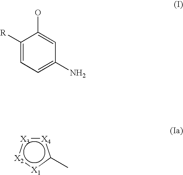 M-aminophenol derivatives and coloring agents containing them