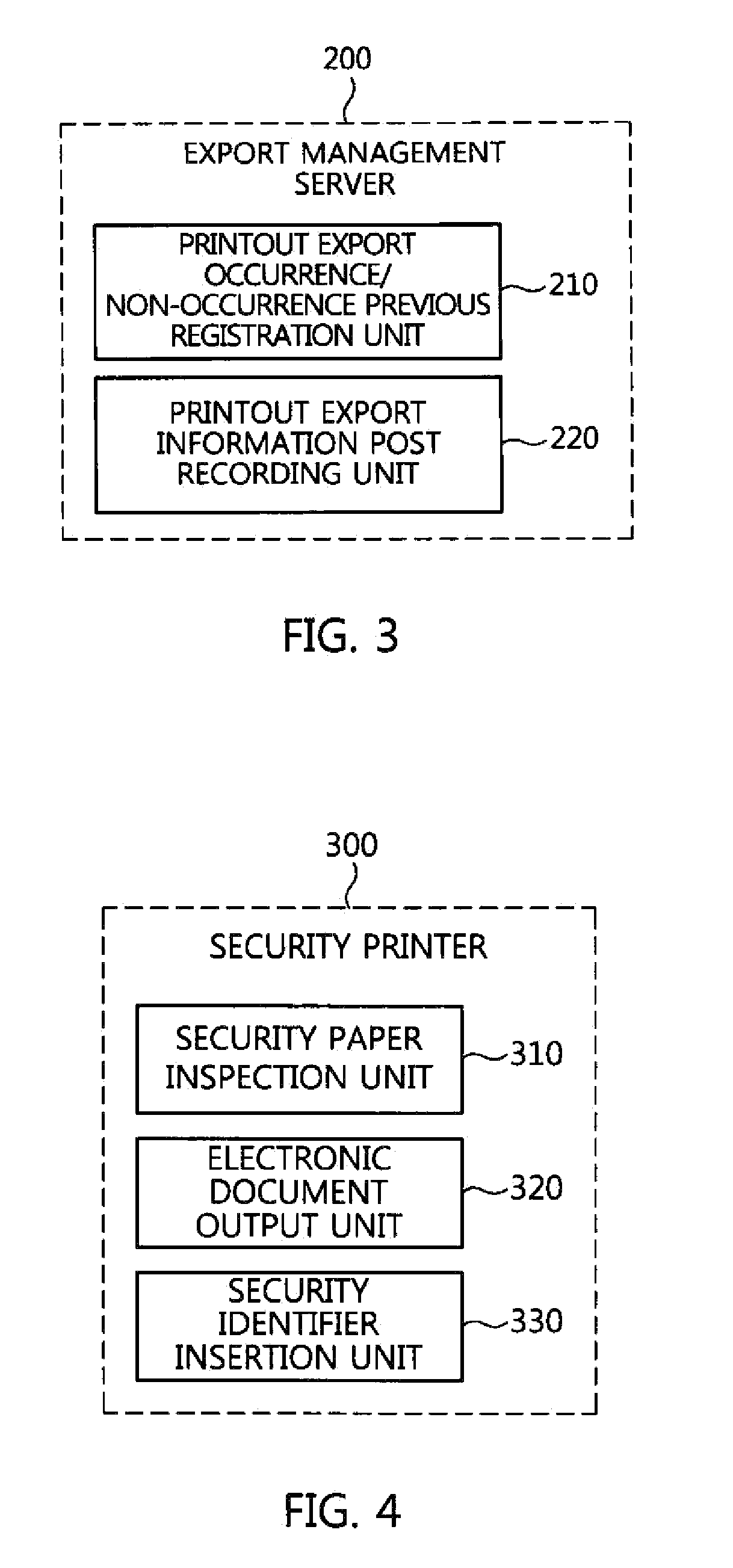 Method and apparatus for preventing leakage of printout using security paper