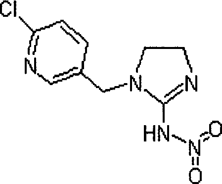 Berberine imidacloprid water agent