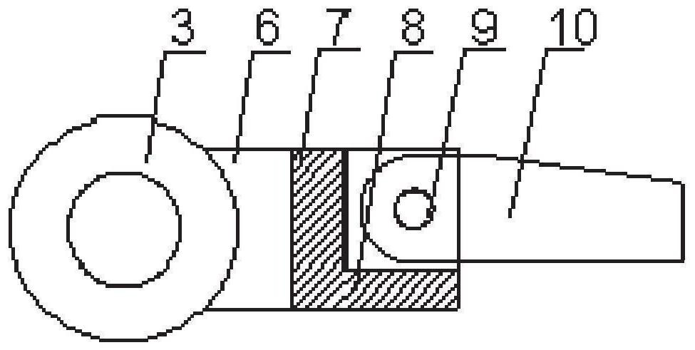 Combined pile drill rod, drilling tool and combined pile manufacturing method