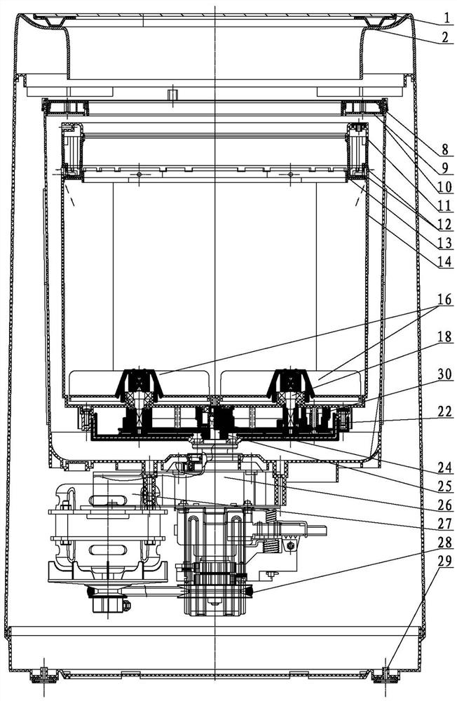 Multi-tub washing machine