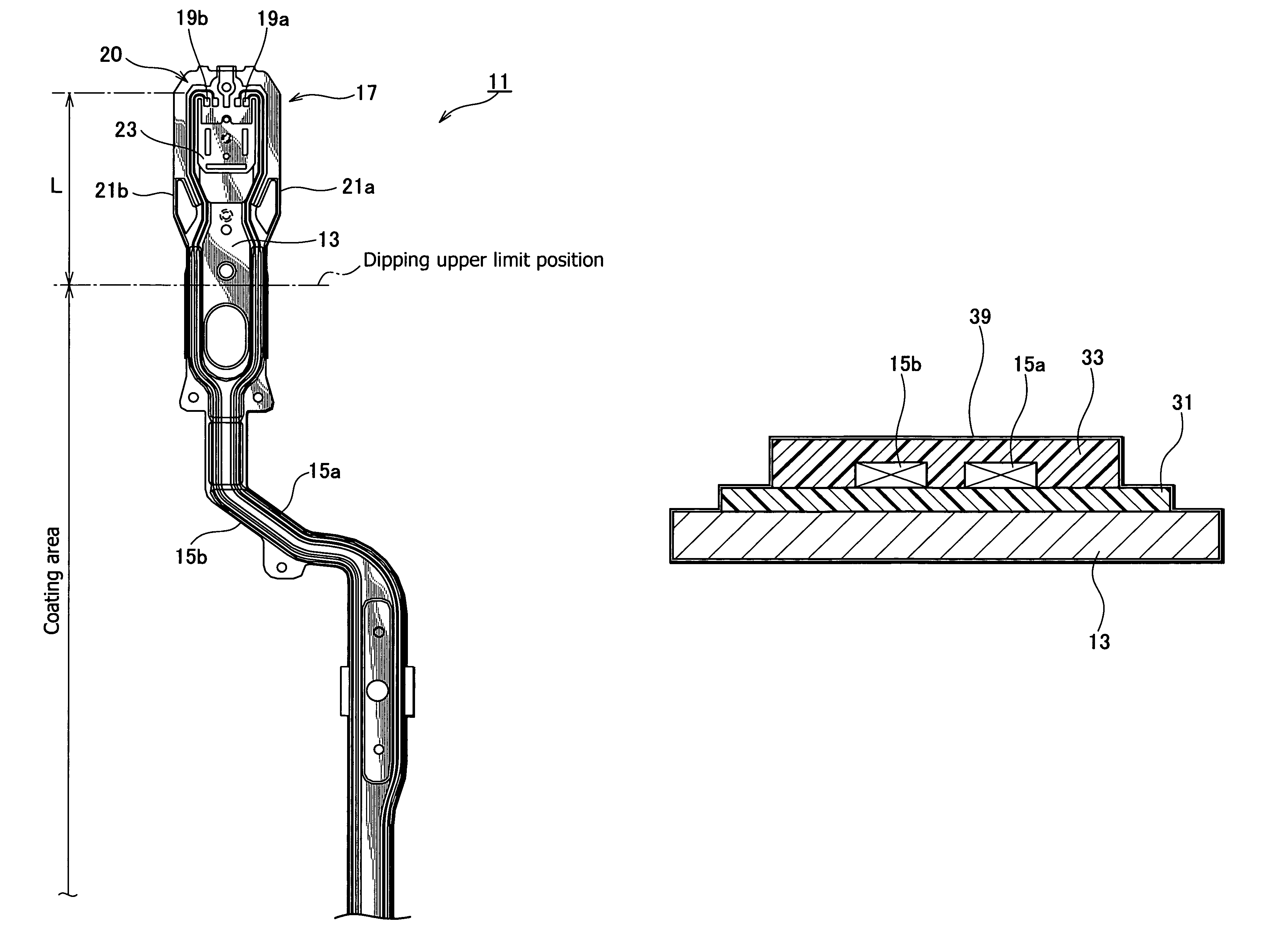 Head suspension flexure with conductive polymer layer