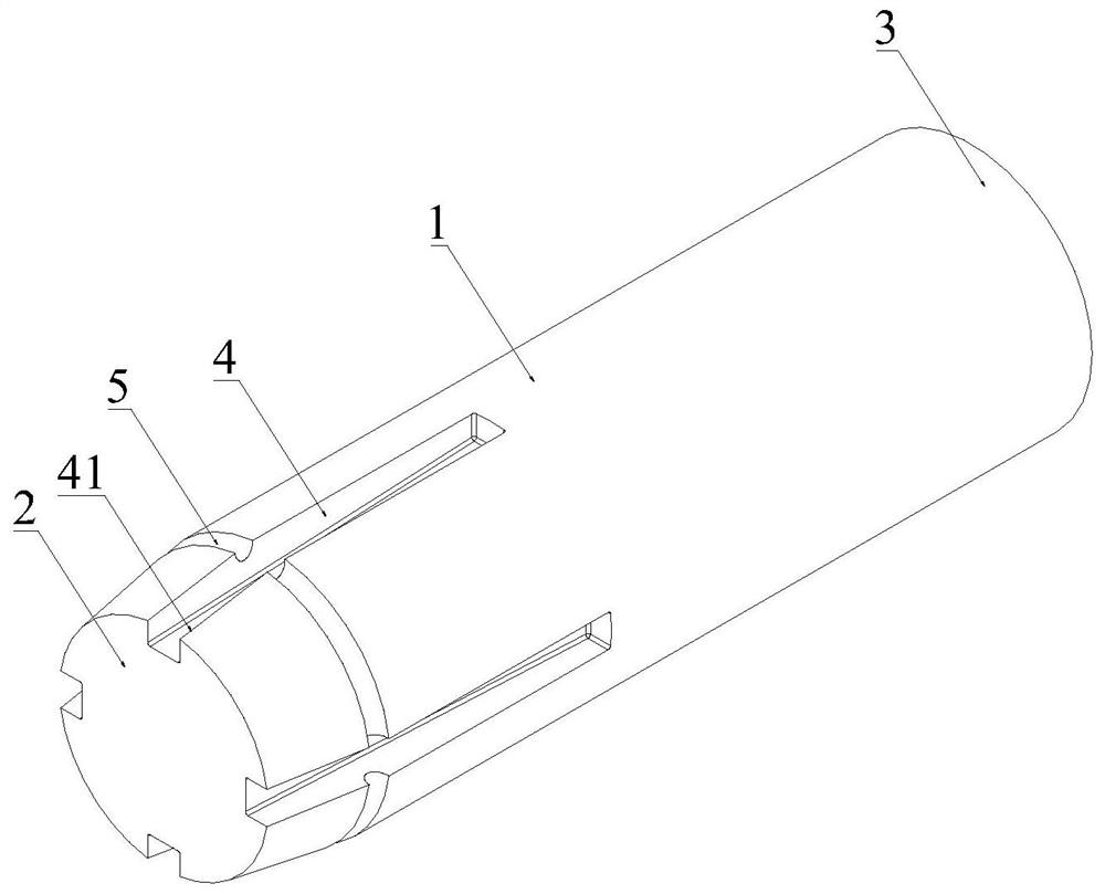 A charge structure of solid rocket motor with adjustable combustion surface ratio and rocket motor