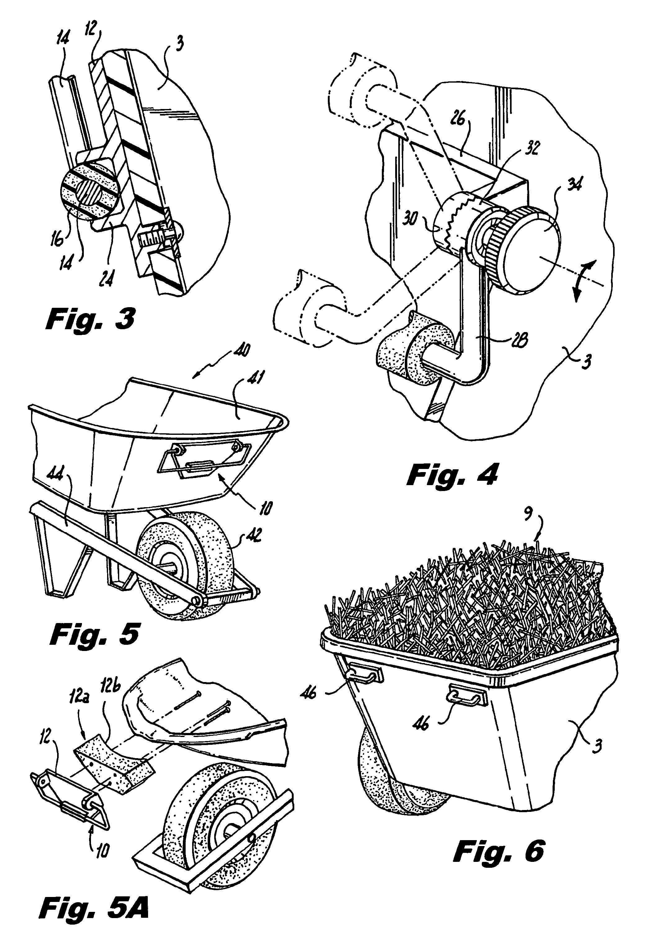 Cart accessory handle for lifting and dumping