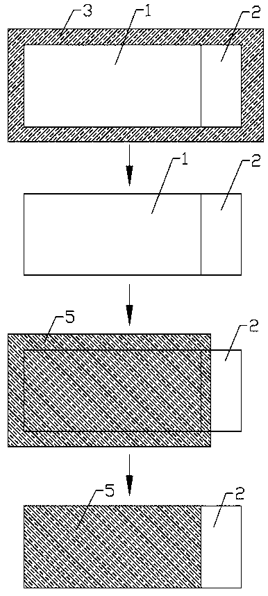 Polarizer attaching and cutting integrated method and equipment for liquid crystal display panel